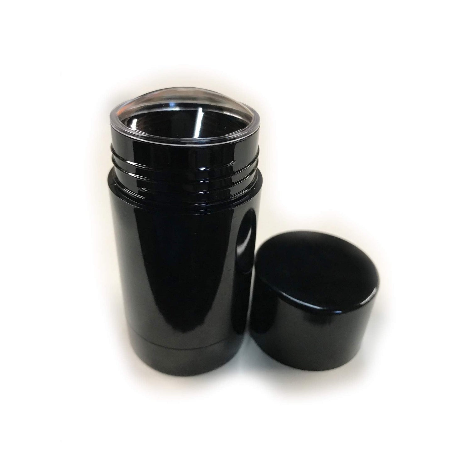 Empty Deodorant Containers - Twist-up, Reusable, Recyclable, DIY Empty Deodorant Tubes, Bottom-fill 2.0 Oz (black) (6-Pack) Beauty and Personal Care DIY Deodorant Containers