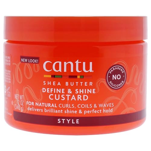 Cantu Define & Shine Custard 12 oz (Pack of 10) Beauty & Personal Care Cantu