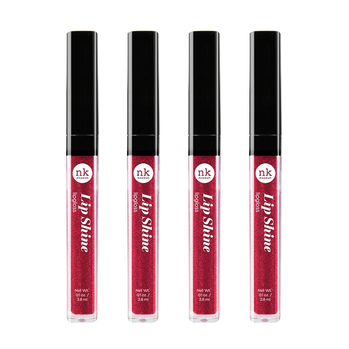 NICKA K NEW YORK Lip Shine, Cosmetics, vibrant colors, bright colors, shining lips, lip shine, long lasting (AMZ232) Beauty & Personal Care NICKA K NEW YORK