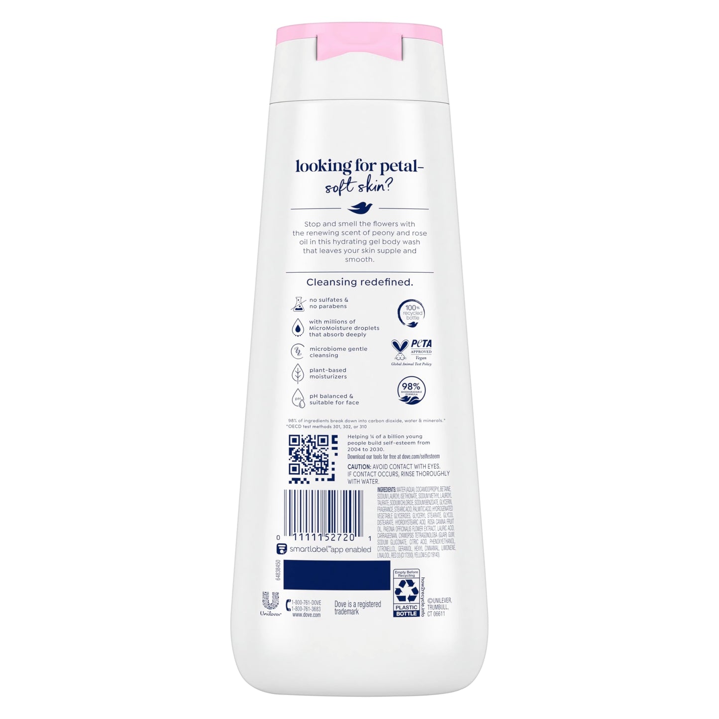 Dove Purely Pampering Nourshing Body Wash, Sweet Cream & Peony 22 oz (Pack of 2) Beauty & Personal Care Dove