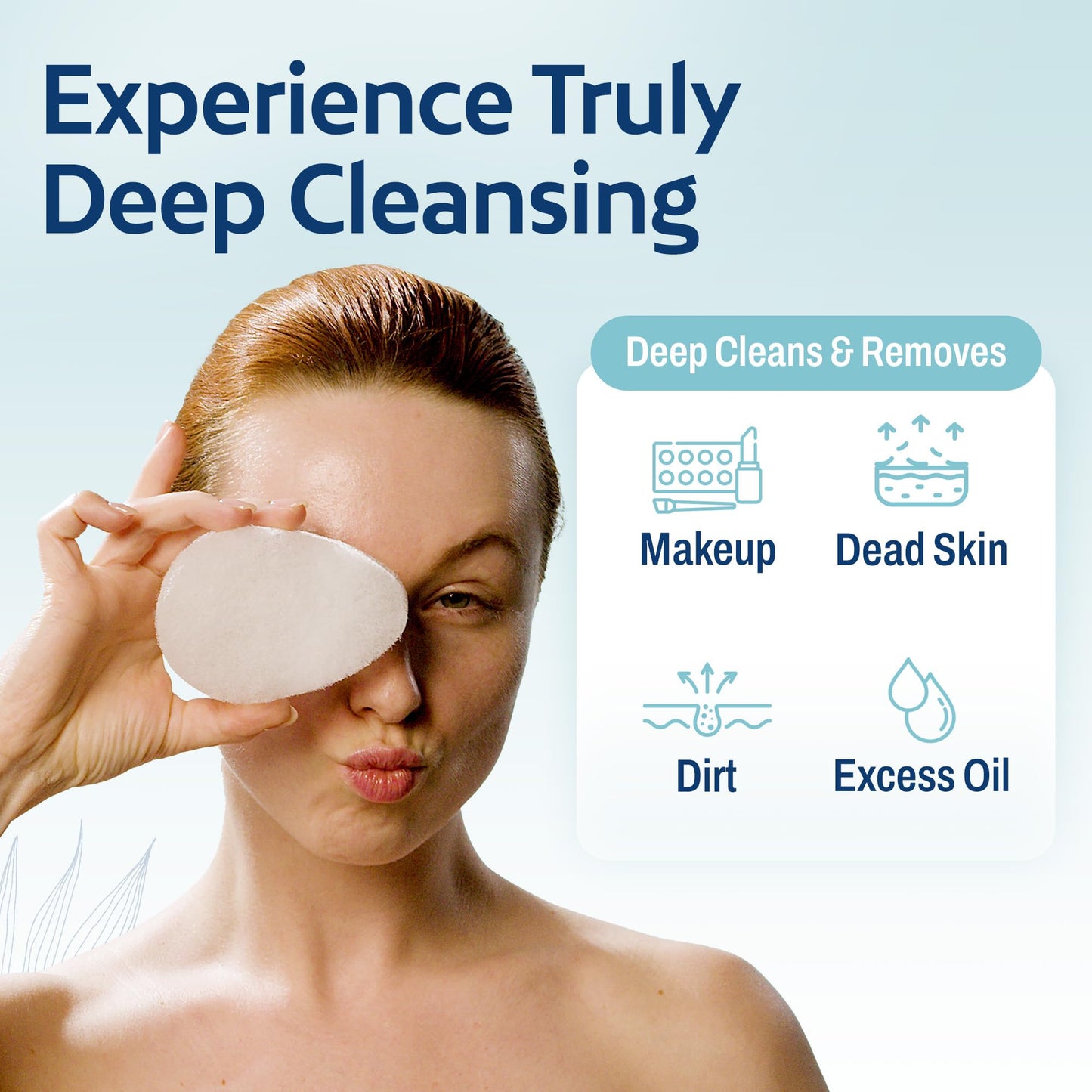 HartFelt [10 Pack] Regular Exfoliating Facial Sponge for Face - Daily Cleansing Scrubber - Buf Dirt Away with Puf Styled Reusable Face Pads Beauty and Personal Care HartFelt