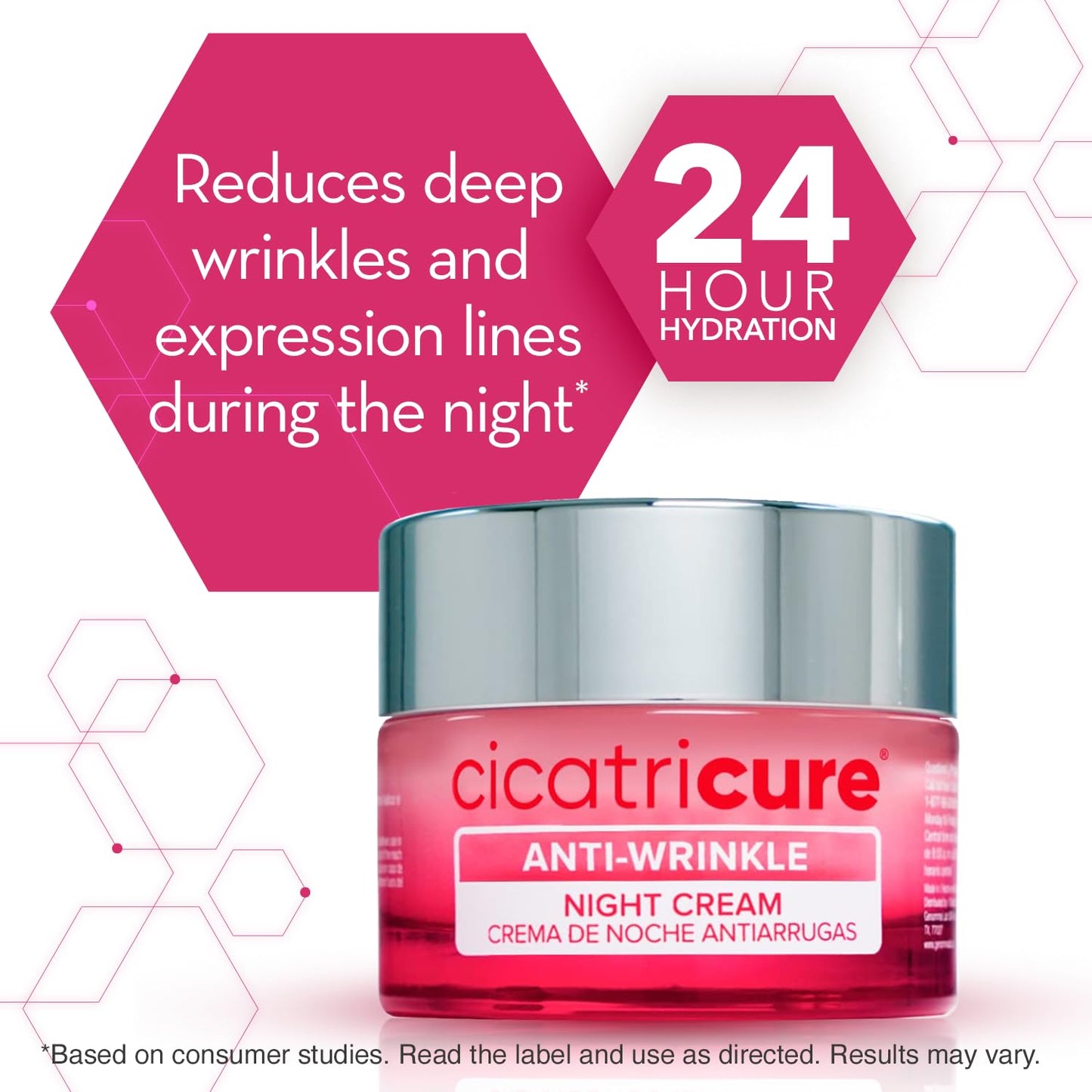 Cicatricure Anti-Wrinkle Night Face Cream: Intensive Overnight Aging Care, Moisturizes & Reduces Fine Lines, Advanced Anti-Aging Formula, 1.7 fl oz Beauty & Personal Care Cicatricure