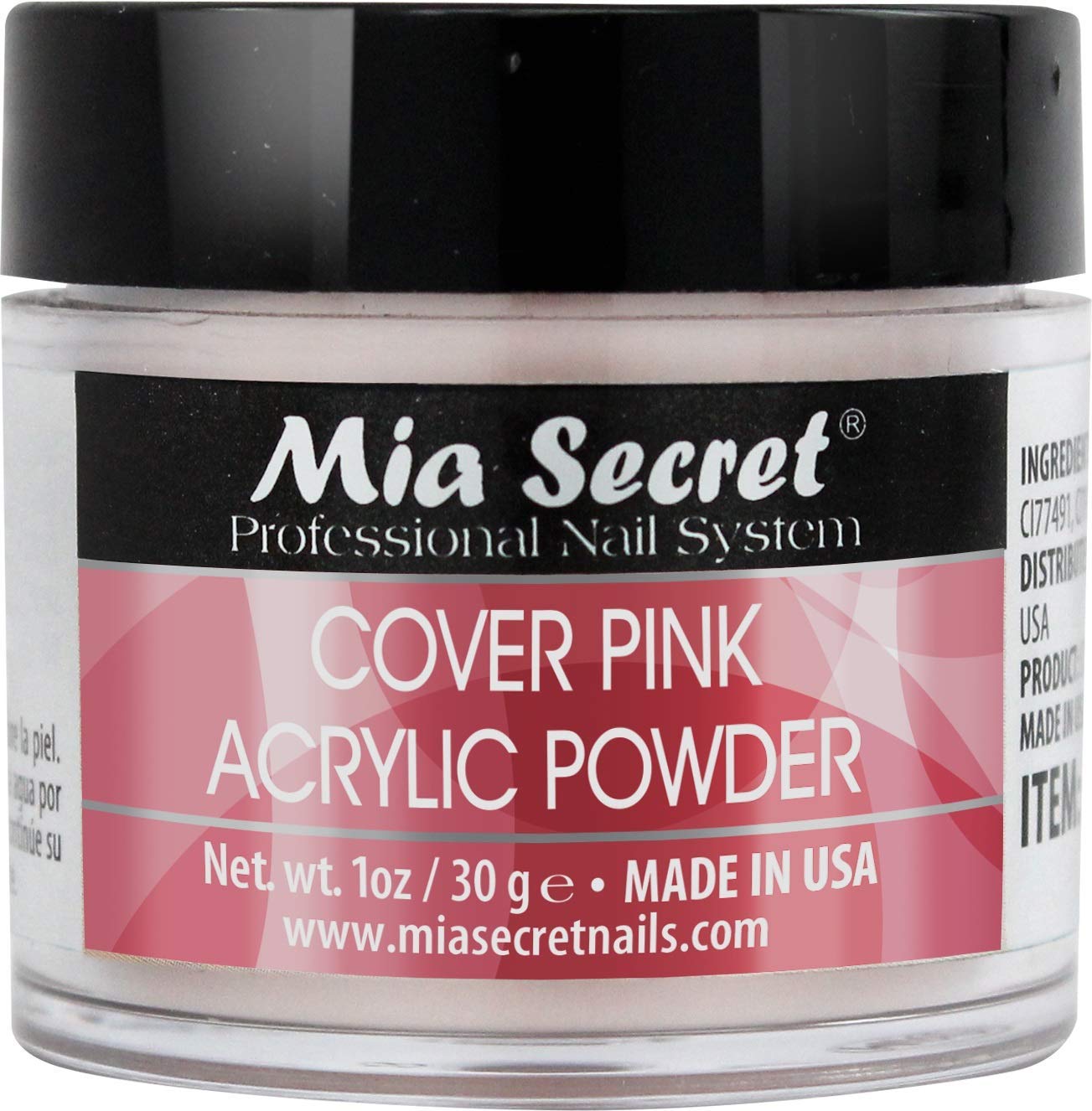 MIA SECRET Nails 1 Ounce COVER PINK-1 piece Beauty & Personal Care Mia Secret