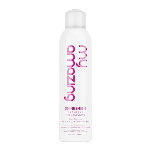 My Amazing Shine Sheen Finishing Mist, 8 oz. - Volumizing Spray for All Hair Types, Sheer Styling Product for Women and Men, Sulfate-Free Lightweight Beauty & Personal Care MY AMAZING BLOW DRY SECRET