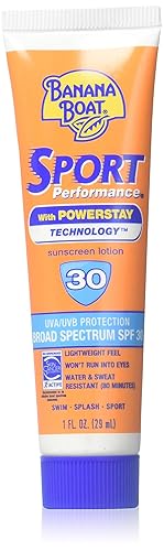 Banana Boat Sport Performance Sunscreen Lotion 30 Spf 1 oz Beauty & Personal Care Banana Boat