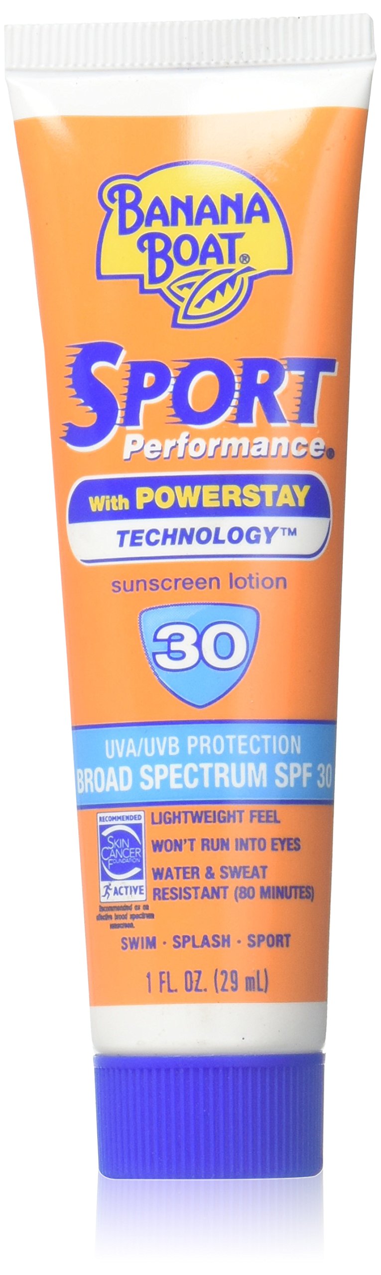 Banana Boat Sport Performance Sunscreen Lotion 30 Spf 1 oz Beauty & Personal Care Banana Boat