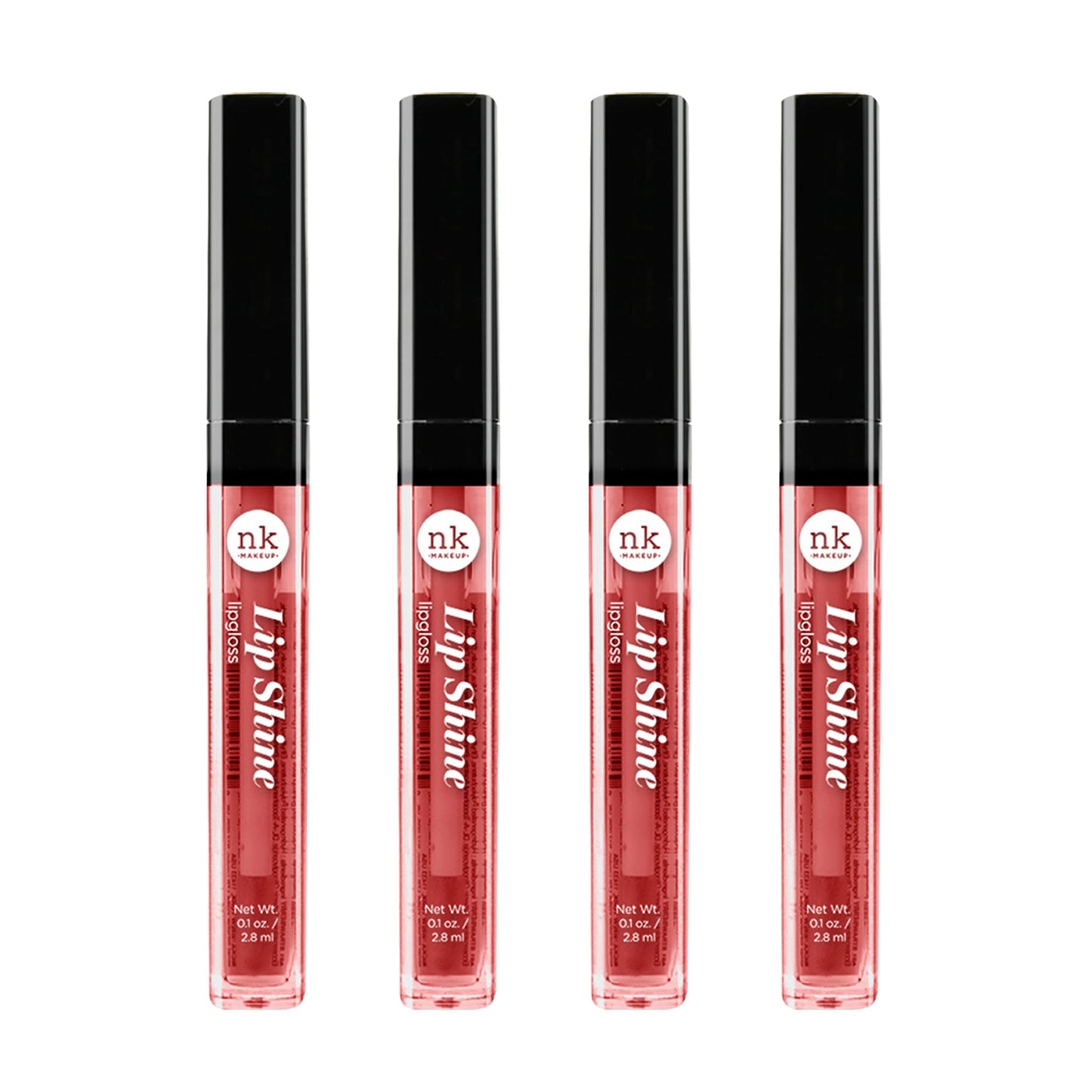 NICKA K NEW YORK Lip Shine, Cosmetics, vibrant colors, bright colors, shining lips, lip shine, long lasting (AMZ247) Beauty & Personal Care NICKA K NEW YORK