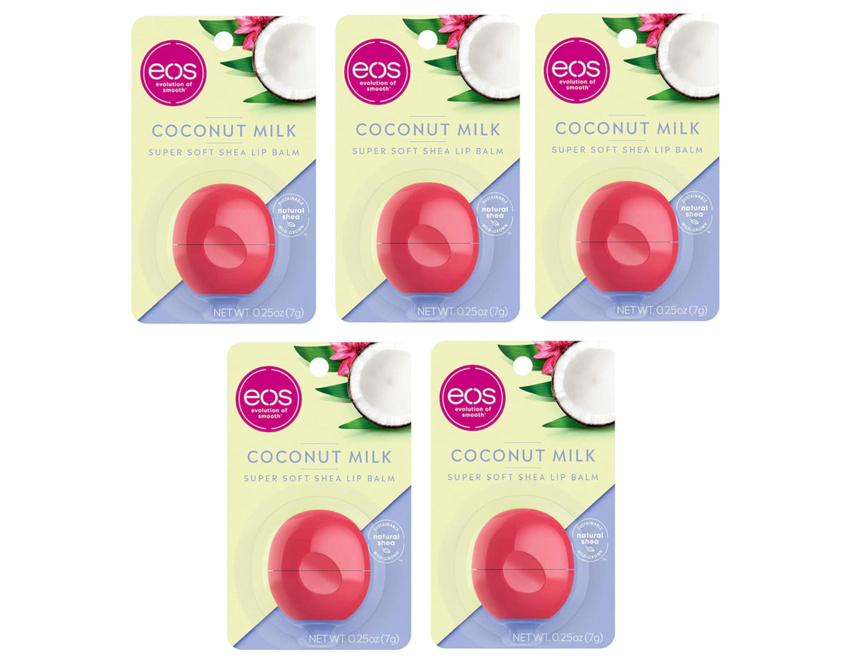 eos Coconut Milk Lip Balm 0.25 Oz. (Pack of 10) Beauty & Personal Care eos