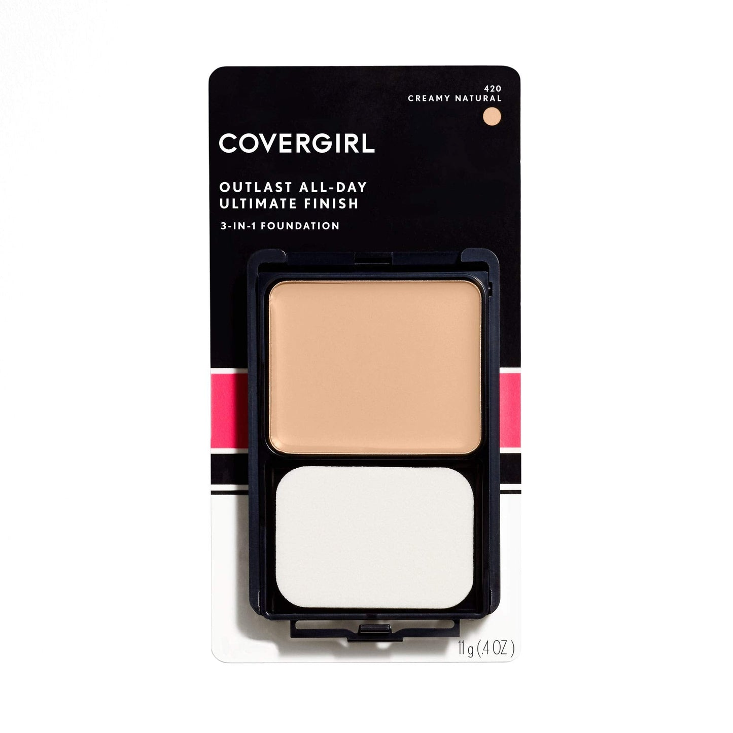 Covergirl Outlast All-Day Ultimate Finish 3-in-1 Foundation Makeup, Creamy Natural, 0.4 Ounce Beauty & Personal Care COVERGIRL