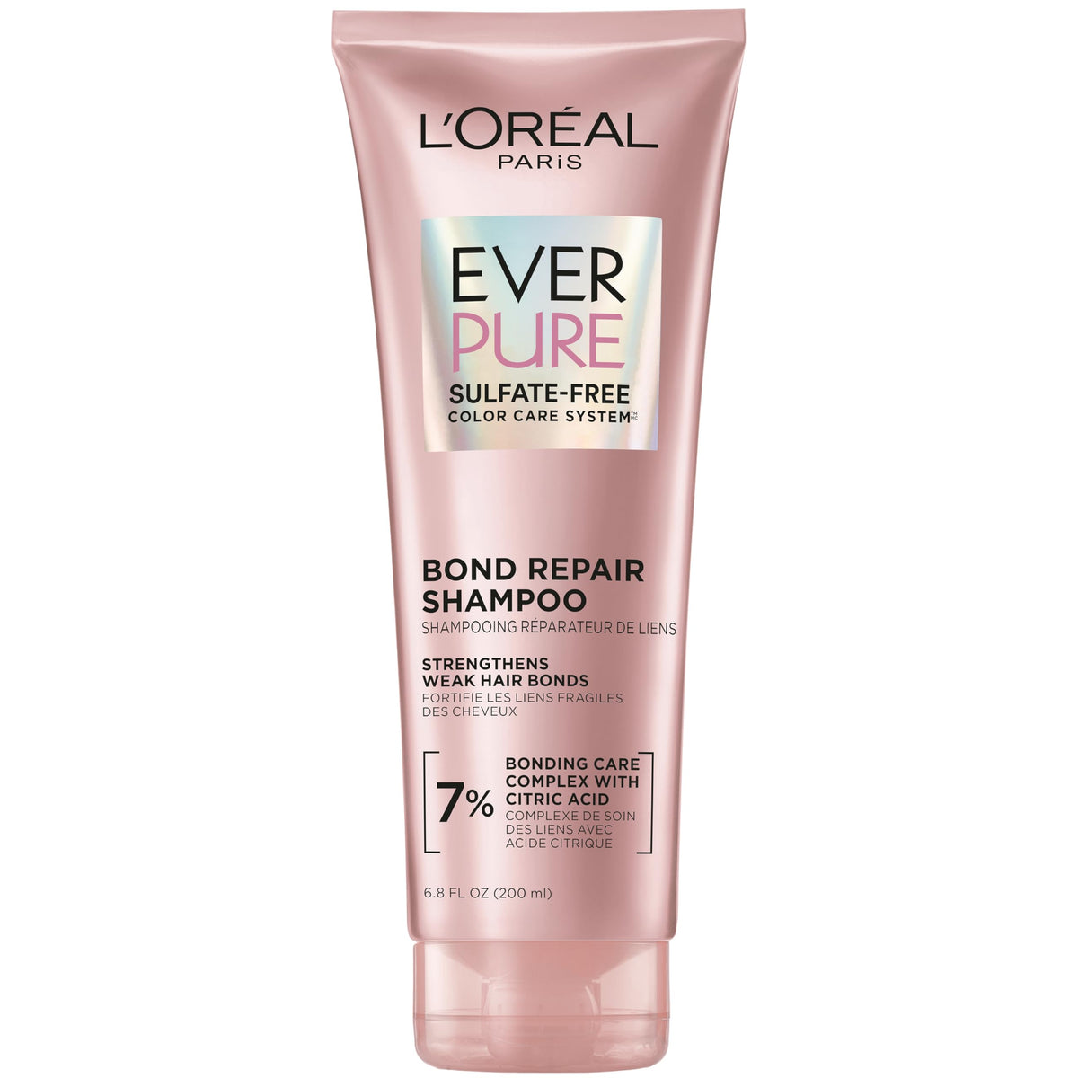 L'Oreal Paris Bonding Shampoo for Color Treated Hair, Strengthens and Repairs Weak Hair Bonds, Sulfate Free & Vegan Hair Care, EverPure, 6.8 Fl Oz Beauty & Personal Care L'Oreal Paris