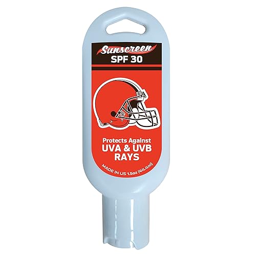 FANMATS 34636 Cleveland Browns 1.5oz SPF 30 Sunscreen Beauty & Personal Care FANMATS