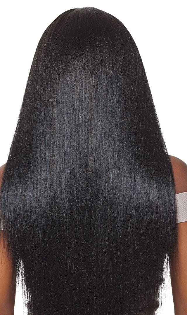 Outre Human Hair Blend Weave Premium Purple Pack Brazilian Boutique Virgin Volume Pessed 18", 20", 22"+Free Closure (NBRN)