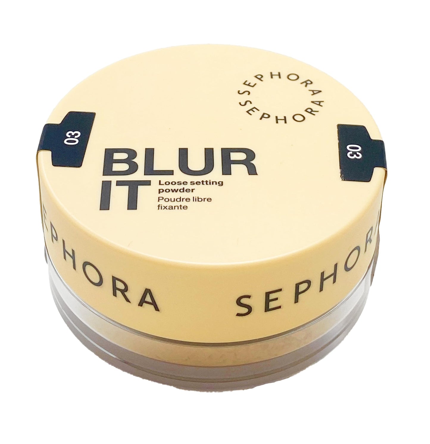 SEPHORA COLLECTION Blur It Loose Setting Powder - 03 Brightening Banana (for light to medium w/gold undertones) 0.26 oz/7.5 g Beauty & Personal Care SEPHORA