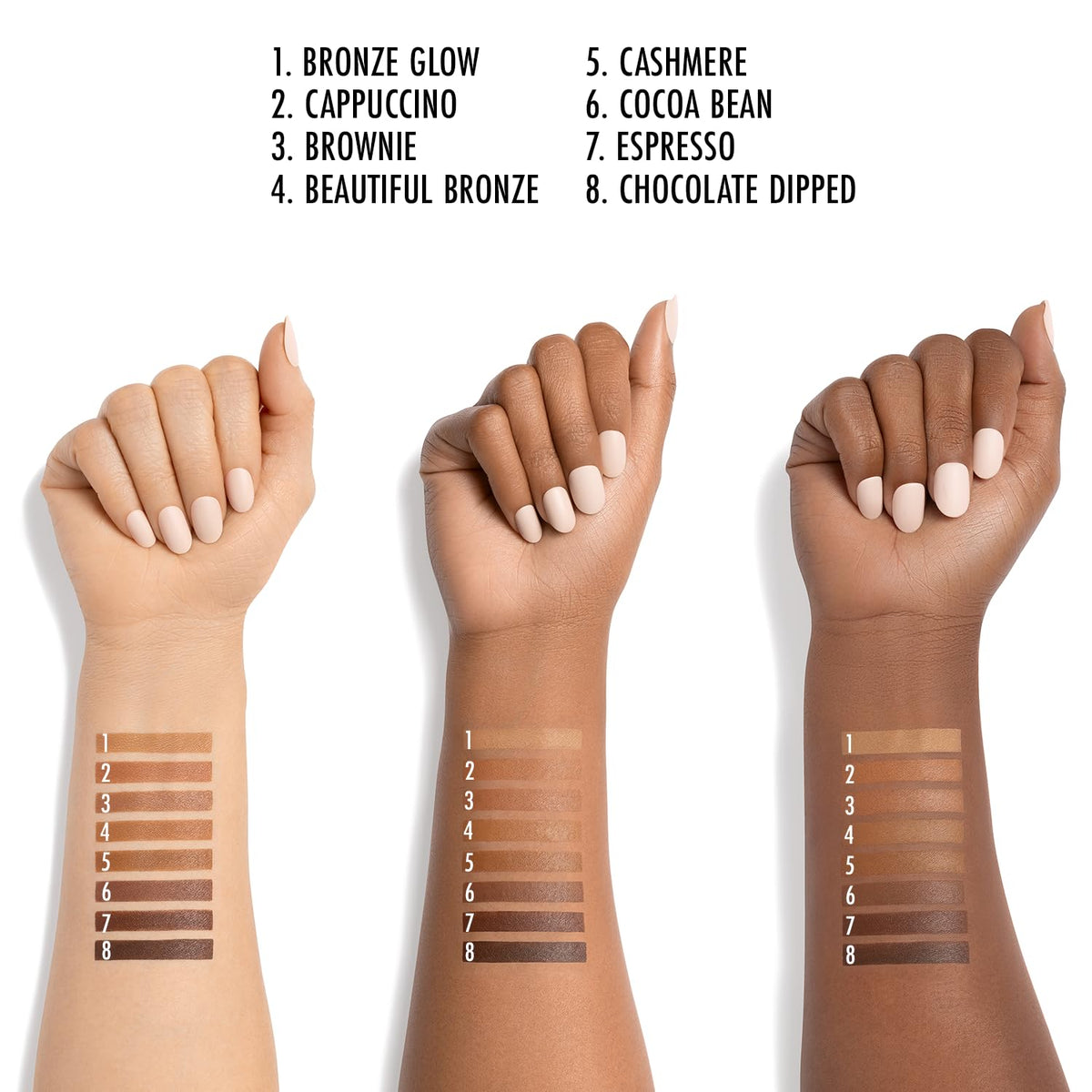 Black Radiance Color Perfect Foundation Stick with Soft Brush Applicator Duo - Buildable, Blendable Versatile Pigment-Rich Formula - Cashmere
