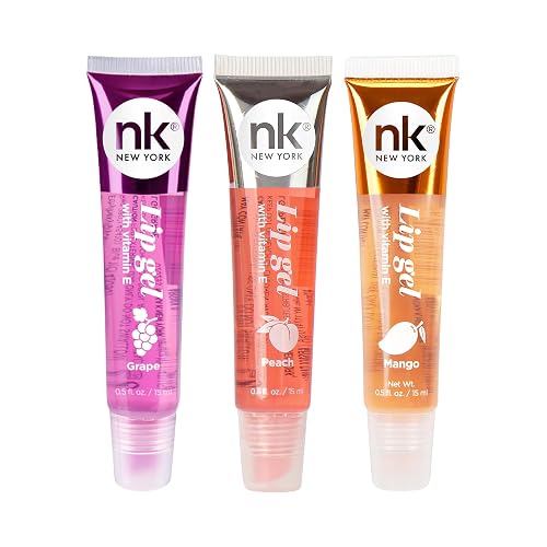NICKA K NEW YORK Lip Gel, Hydrating, Lightweight, Glides on Effortlessly, Non Sticky Finish Lip Gel Colors Beauty & Personal Care NICKA K NEW YORK