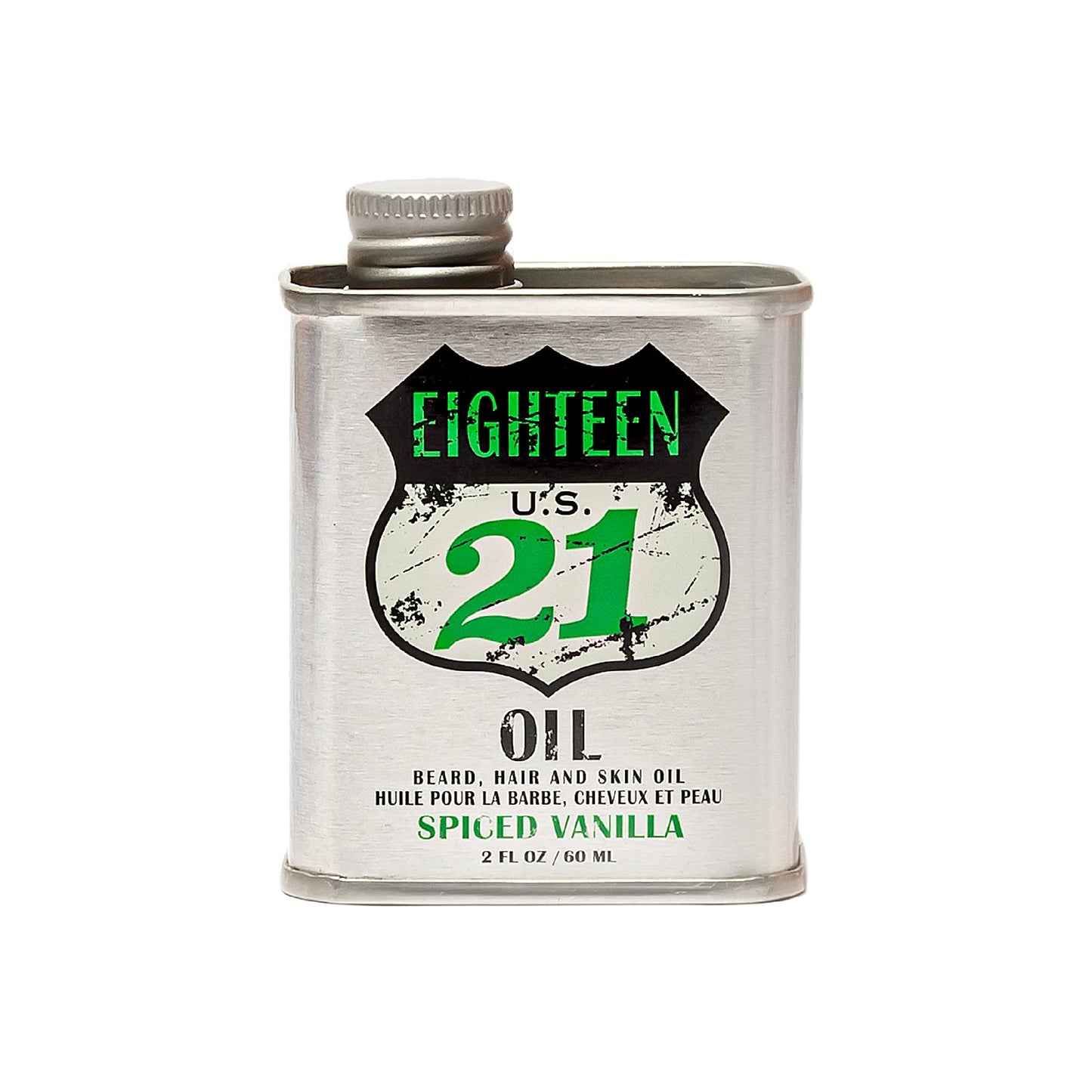 18.21 Man Made OIL - Beard, Hair & Skin - Spiced Vanilla, 2 oz (Pack of 1) Beauty & Personal Care 18.21 Man Made
