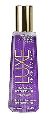 Luxe Perfumery Hair and Body Perfume Mist, Velvet Kiss, 236 ml (Pack of 1) Beauty & Personal Care Luxe Perfumery