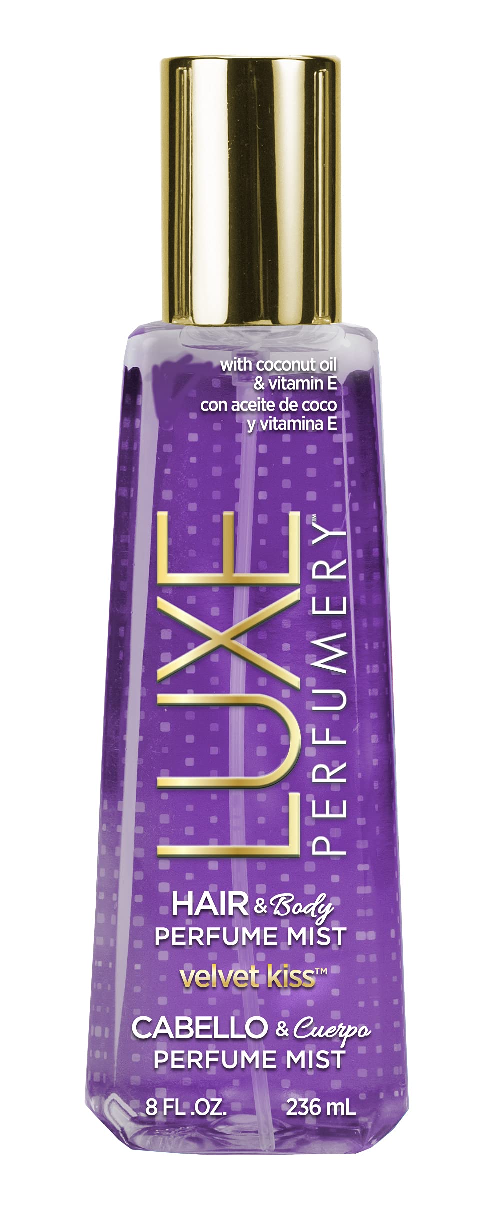 Luxe Perfumery Hair and Body Perfume Mist, Velvet Kiss, 236 ml (Pack of 1) Beauty & Personal Care Luxe Perfumery