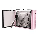 BRANTMAKER Nail Dust Collector with Brush and 2 Reusable Filters, 60W Vacuum Dust Fan for Acrylic Nails (Pink) Beauty & Personal Care BRANTMAKER