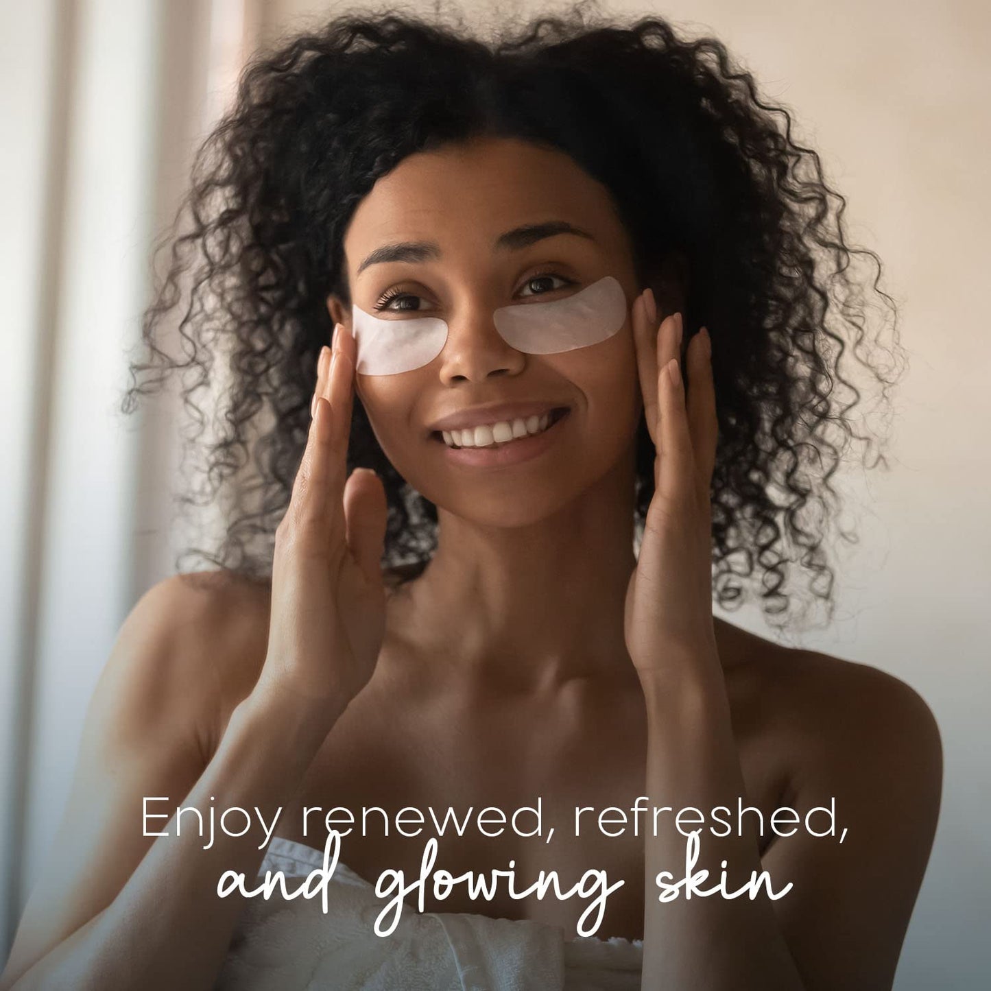 Skin Aesthetics Hyaluronic & Collagen Under Eye Patches - Reduces Puffiness, Eye Bags & Wrinkles, Ultra Hydrating - Dermatologist Tested Korean Beauty & Personal Care Skin Aesthetics