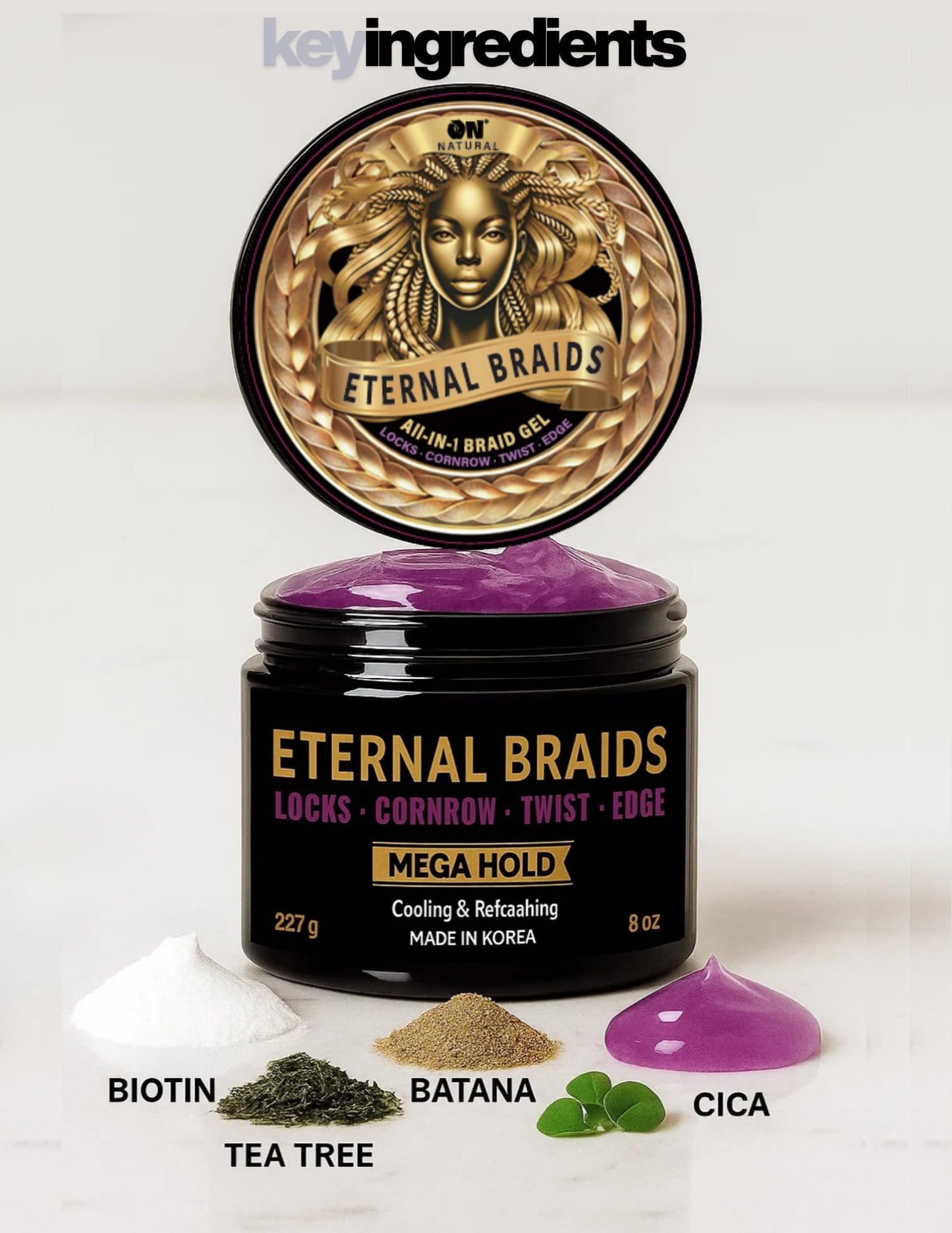 On Natural Eternal Braids All-in-1 Braid Gel Beauty & Personal Care On Natural