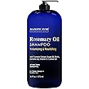 Majestic Pure Rosemary Oil Shampoo for Hair Growth - Volumizing & Nourishing Shampoo - with Vitamin E & Argan Oil - Sulfate Free, for Men & Women - 16 Beauty & Personal Care Majestic Pure