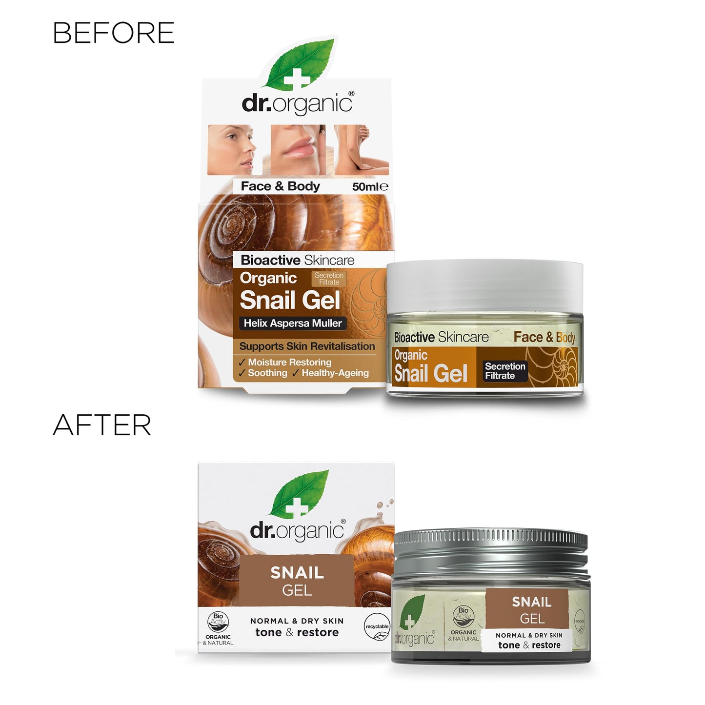 Organic Doctor Organic Snail Gel, 1.7 fl.oz. Beauty & Personal Care Dr. Organic