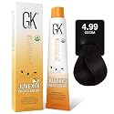 GK HAIR Global Keratin Professional Hair Color Cream Tube (3.4 Fl Oz/100ml) Nourishing & Cleansing Colors for Styling High Performance Long Lasting Beauty & Personal Care GK HAIR