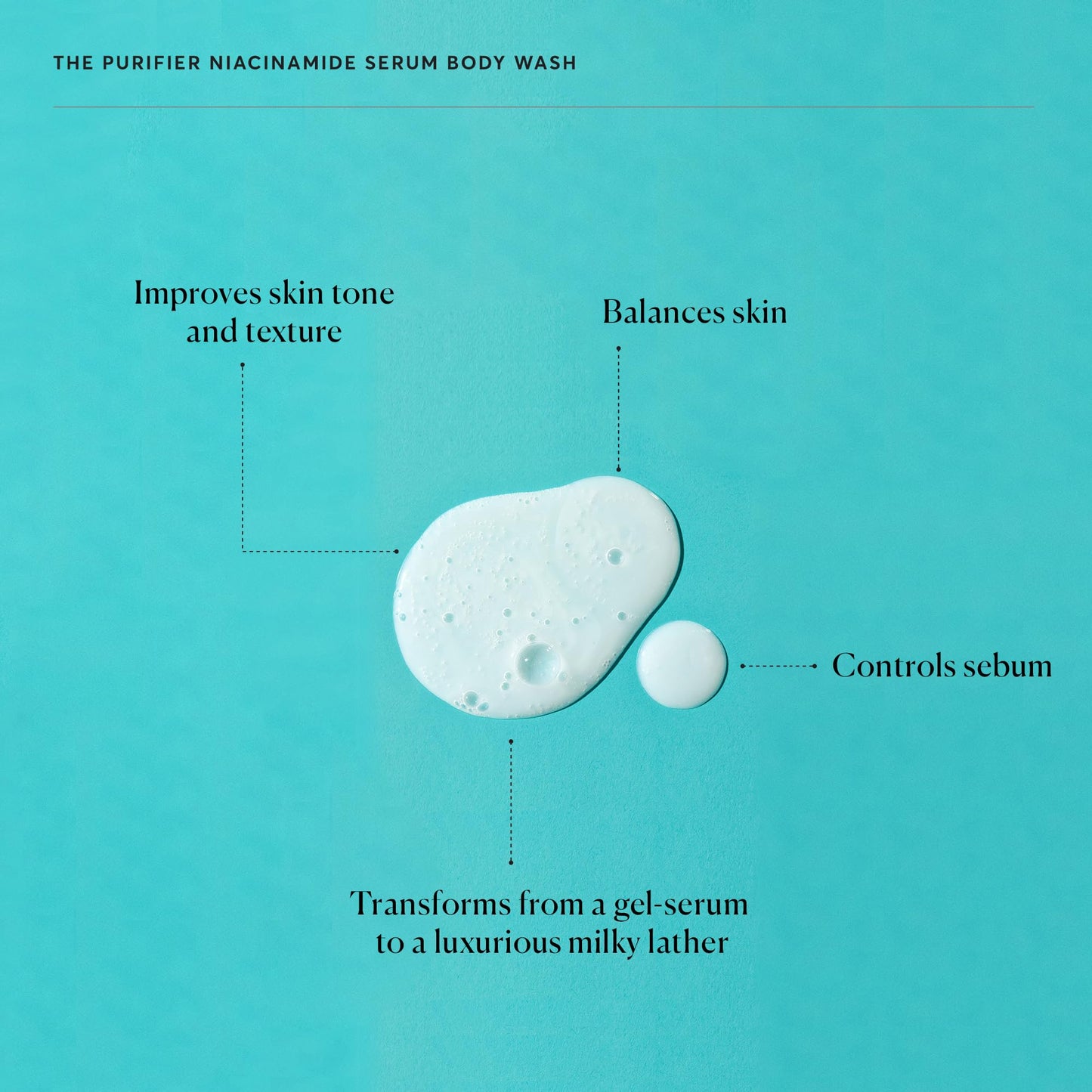 Naturium The Purifier Niacinamide Serum Body Wash, Cleansing & Hydrating Gel-Serum, Dermatologist Tested, Paraben & Cruelty Free, 16.9 oz Beauty & Personal Care Naturium