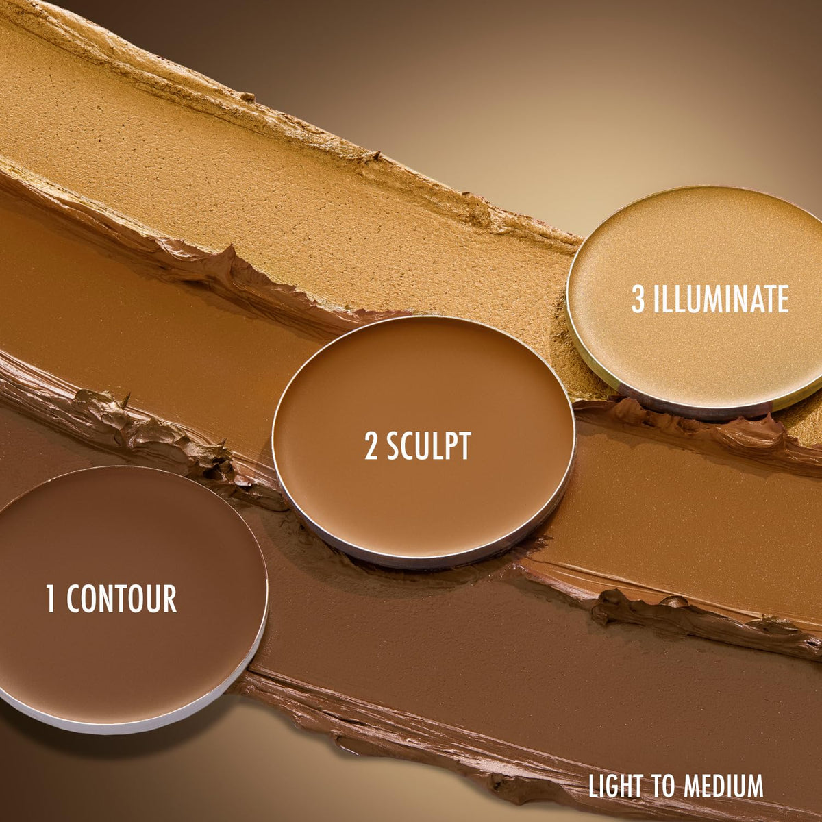 Black Radiance True Complexion Crème Contour Palette, Defines, Sculpts, Highlights - Light to Medium Beauty & Personal Care Black Radiance