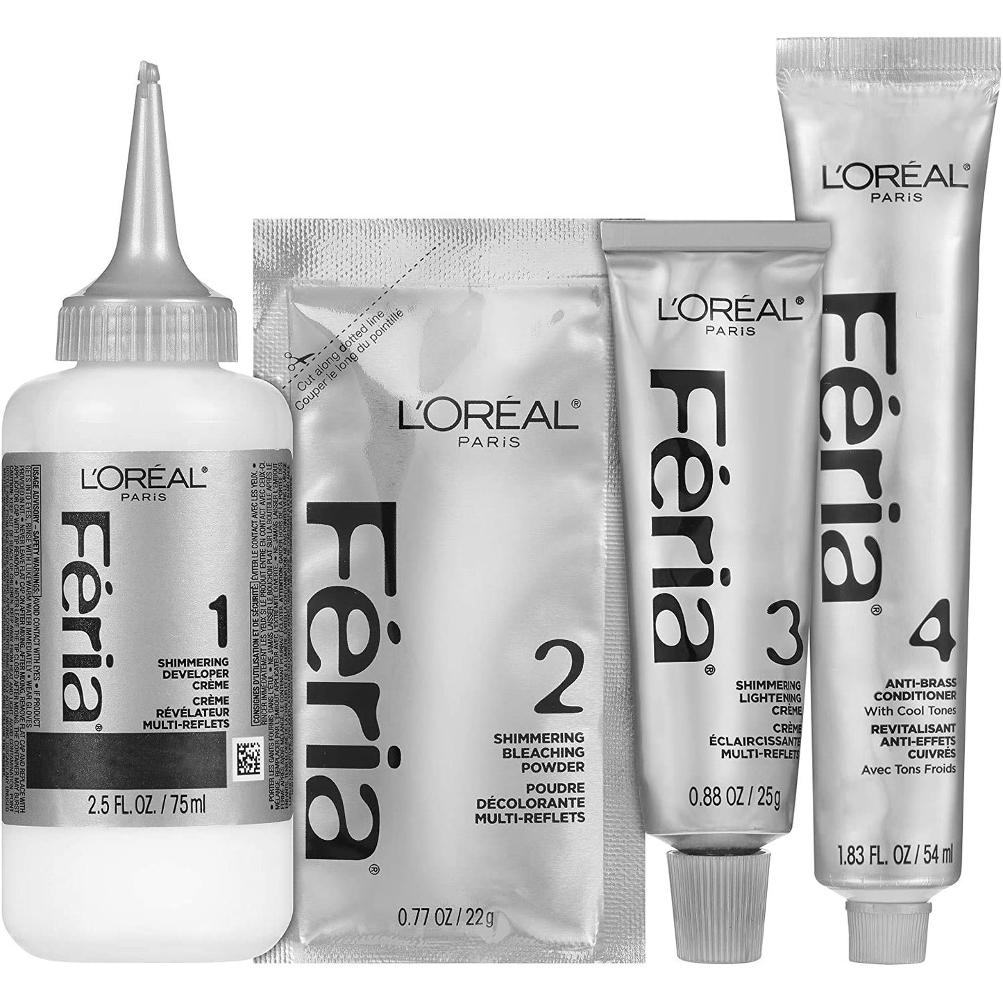 L'Oreal Feria Absolute Platinums Hair Color, Extreme Platinum 1 ea (Pack of 2) Beauty & Personal Care L'Oreal Paris