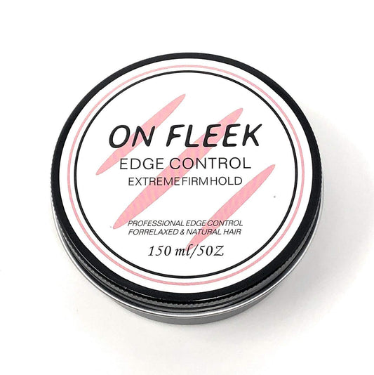 ON FLEEK Edge Control Extreme Firm Hold Professional Edge Control for Relaxed and Natural Hair, Made with Coconut Oil, Jojoba Oil, Shea Butter, 5 Beauty & Personal Care ON FLEEK