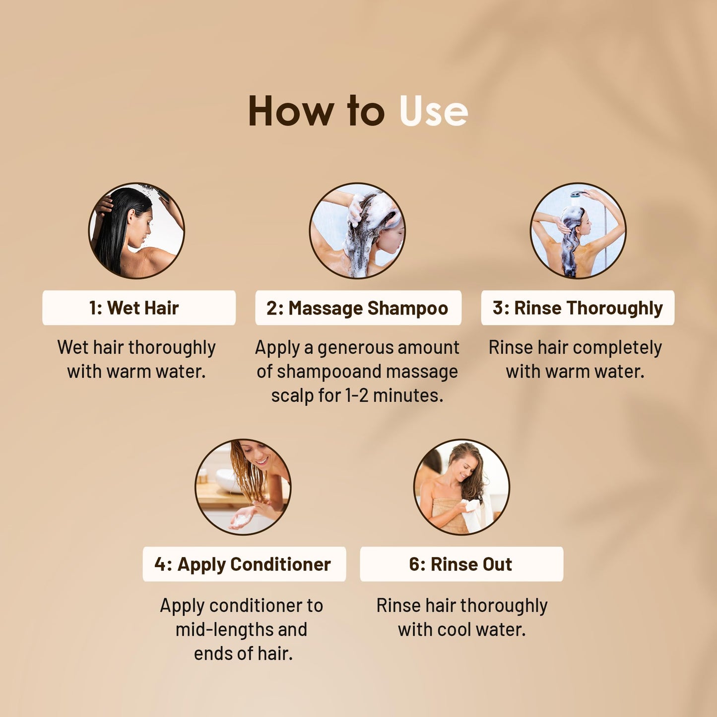Herbishh Ginger Extract Thickening Shampoo and Hair Conditioner for Hair Thickening, Suitable for All Type Hair, Sulphates & Parabens Free 10fl. oz Beauty & Personal Care Herbishh