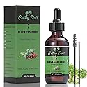 Jamaican Black Castor Oil Organic Cold Pressed Castor Oil For Hair 100% Pure Natural Castor Oil For Eyelashes Eyebrows (2 oz) Beauty & Personal Care Cathy Doll