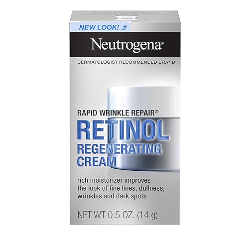 Neutrogena Rapid Wrinkle Repair Retinol & Hyaluronic Acid Face Cream, Mini Size, 0.5 oz (Pack of 2) Beauty & Personal Care Neutrogena