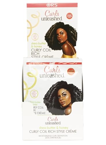 ORS Curls Unleashed Shea Butter and Honey Curly Coil Rich Style Creme Travel Packet 1.75 Ounces (Pack of 12) Beauty & Personal Care ORS