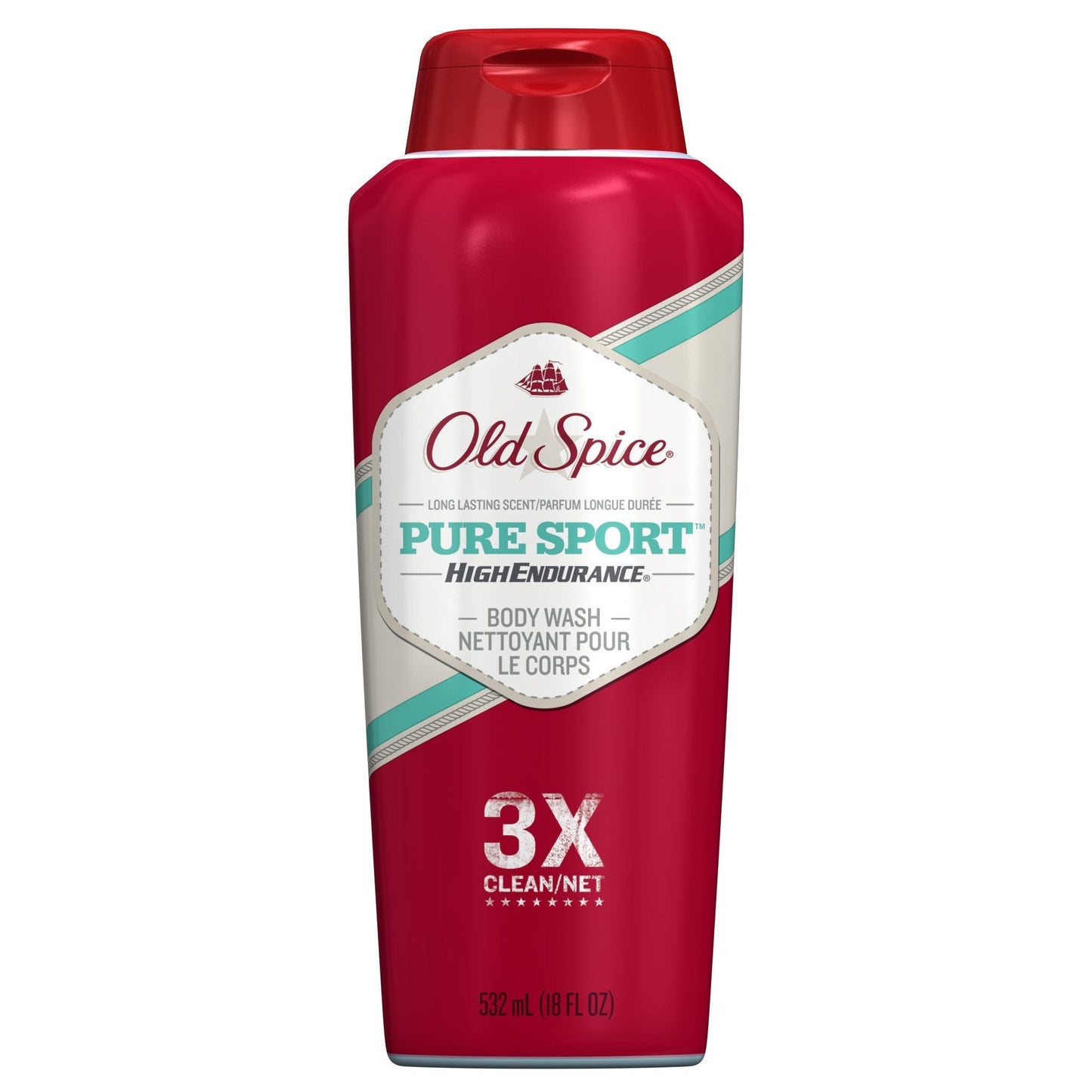 Old Spice High Endurance Pure Sport Body Wash 18 oz (Pack of 2) Beauty & Personal Care Old Spice