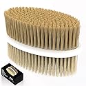 Avilana Soft and Stiff Replacement Pads-Replaceable and Interchangeable Pads for Shower Body Brush with Long 19 inch Curved Handle Back Brush Beauty & Personal Care Avilana