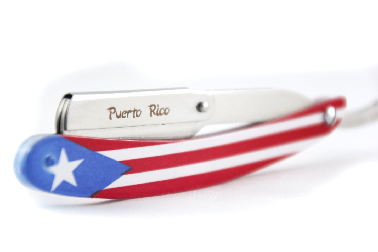 MD Puerto Rico Flag Swing Lock Razor Beauty and Personal Care MD