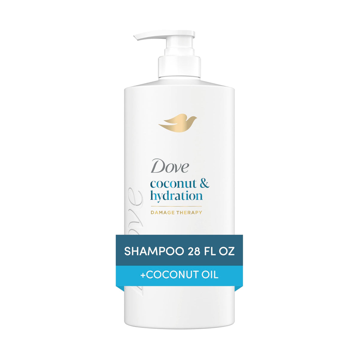 Dove Shampoo Coconut & Hydration for Dry Hair with Bio-Protein Care Technology and Coconut Oil 28 Fl Oz Beauty & Personal Care Dove
