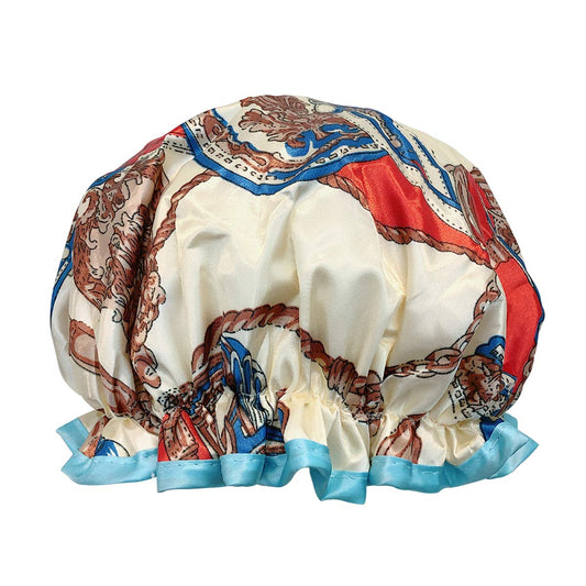 allydrew Reusable Women's Waterproof Shower Caps for Long Hair, Royal Beauty & Personal Care allydrew