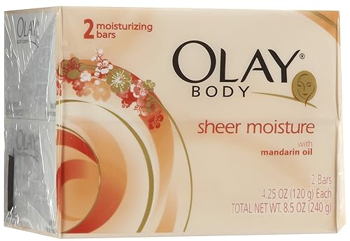 Olay Sheer Moisture Bar with Mandarin Oil, 2 ct Beauty & Personal Care Olay