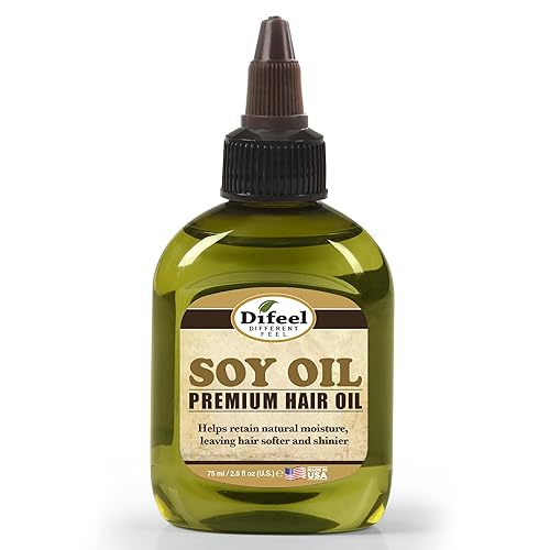 Difeel Soy Premium Natural Hair Oil 2.5 Ounce Beauty & Personal Care Difeel