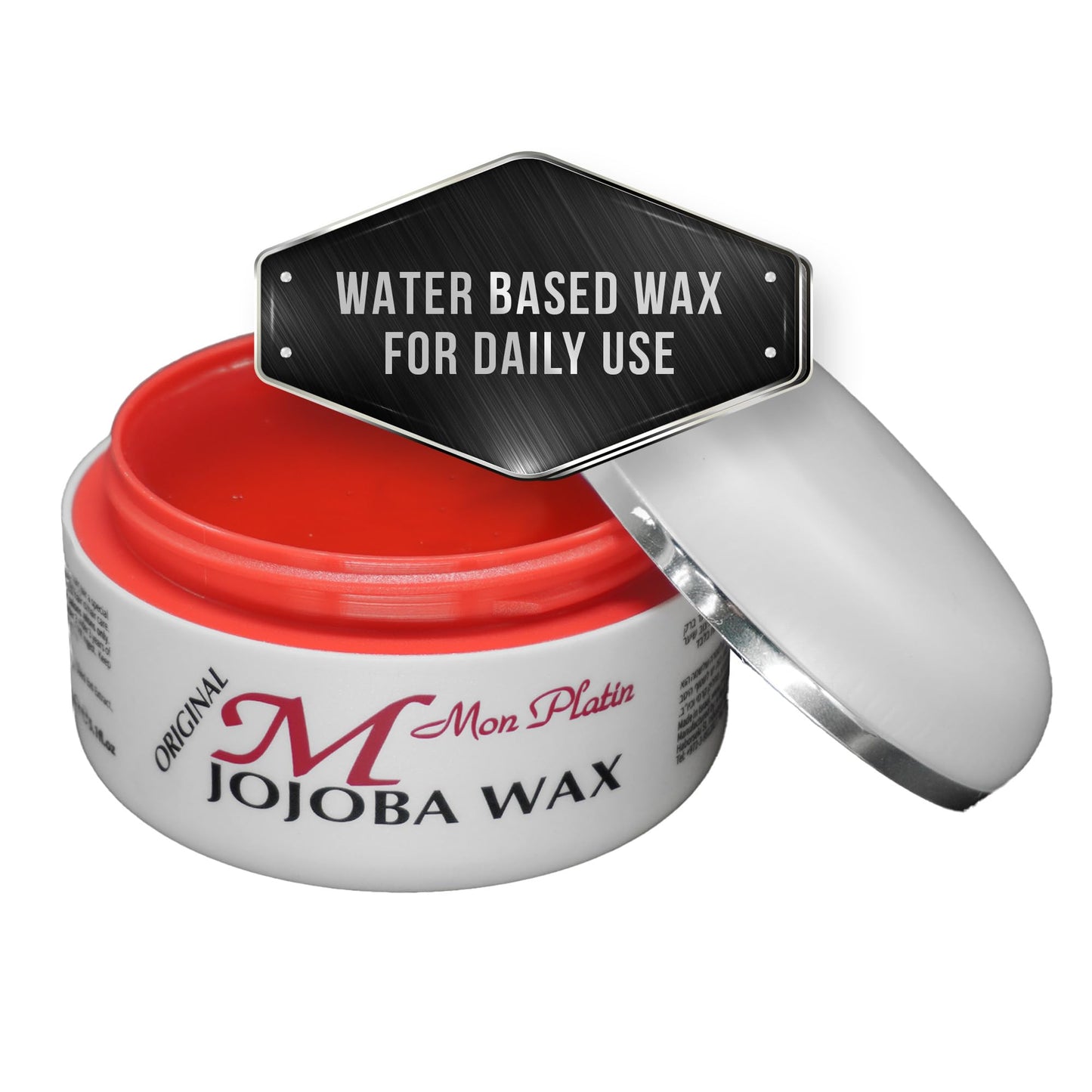 Mon Platin Professional Hair Wax - 150 ml Moisturizing Grooming Wax for Men's Wet and Shiny Look Styling with Jojoba Oil Essence and Pure Water Beauty & Personal Care Mon Platin Professional
