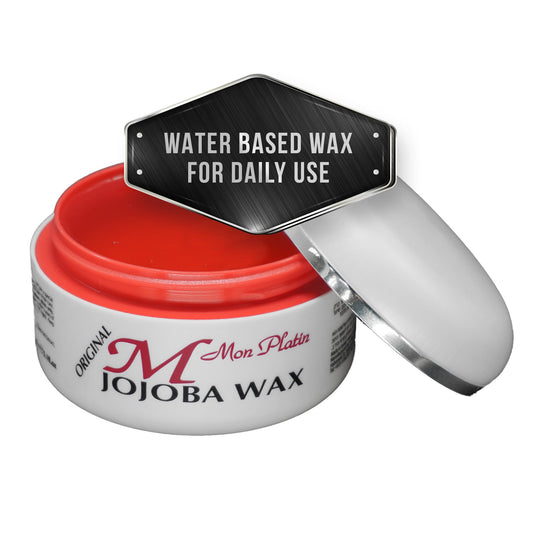 Mon Platin Professional Hair Wax - 150 ml Moisturizing Grooming Wax for Men's Wet and Shiny Look Styling with Jojoba Oil Essence and Pure Water Beauty & Personal Care Mon Platin Professional