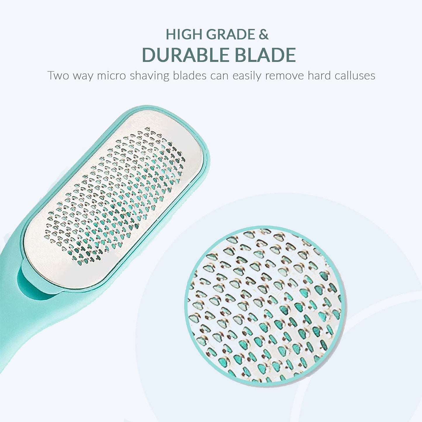 Relax Tony Callus & Dead Skin Remover - Dual-Sided - for Wet & Dry Exfoliation: Scrub, File & Rasp for Smooth Feet - Pedicure Tool - Foot File Callus Beauty & Personal Care Relax Tony