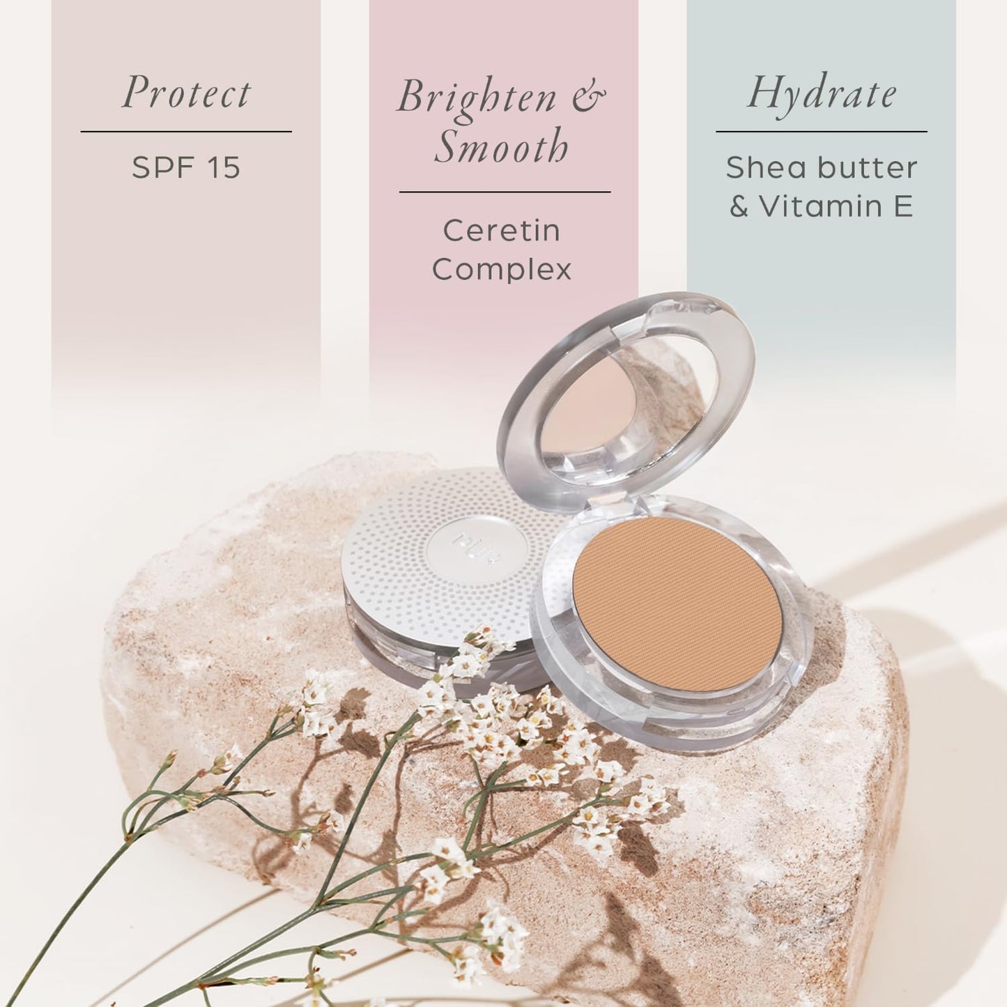 PÜR MINERALS 4-in-1 Pressed Mineral Makeup Broad Spectrum SPF 15 Beauty & Personal Care PÜR MINERALS