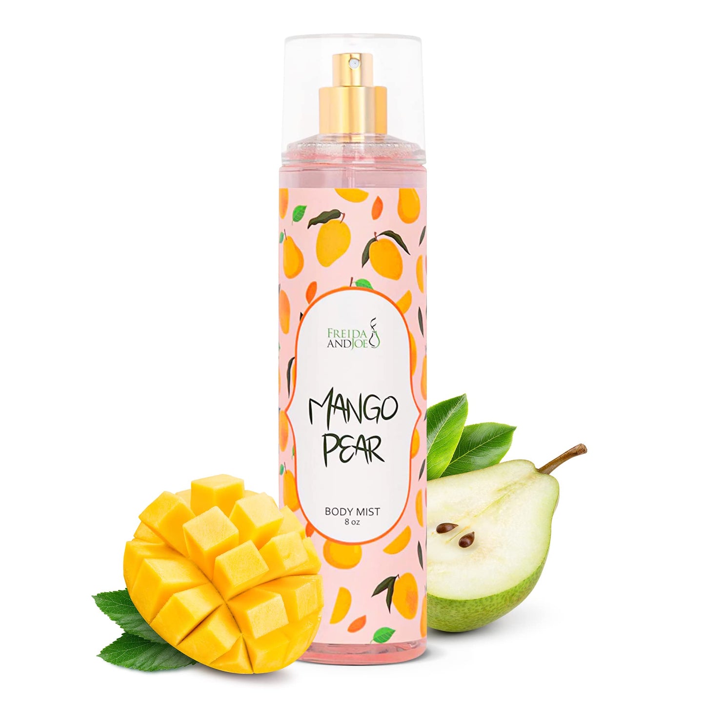 Freida and Joe Exquisite Body Spray Mango Pear Scent: Luxury Women's Perfume Fragrance Body Mist Spray - Ideal for Special Occasions - 8 oz Fine Mist Beauty & Personal Care Freida and Joe