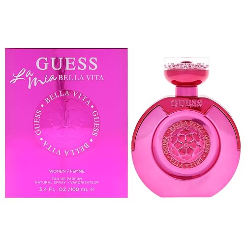 Guess La Mia Bella Vita Eau de Parfum Perfume Spray For Women, 3.4 Fl. Oz. Beauty & Personal Care GUESS