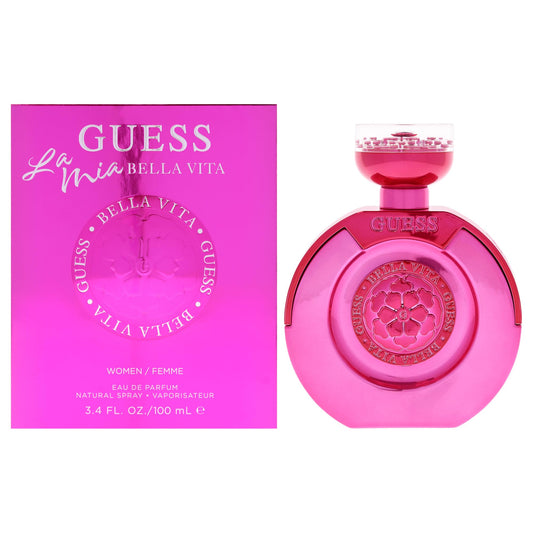 Guess La Mia Bella Vita Eau de Parfum Perfume Spray For Women, 3.4 Fl. Oz. Beauty & Personal Care GUESS